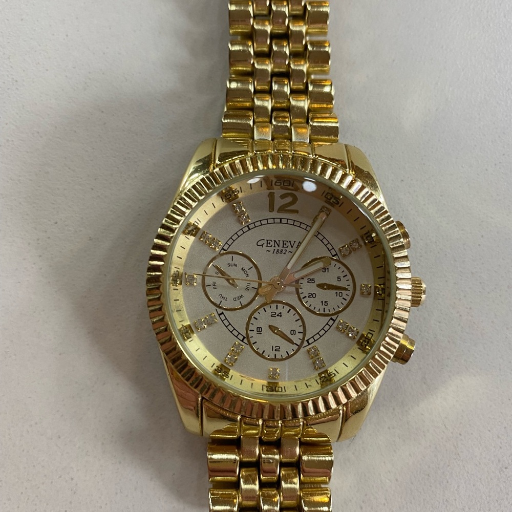 Geneva Gold Watch